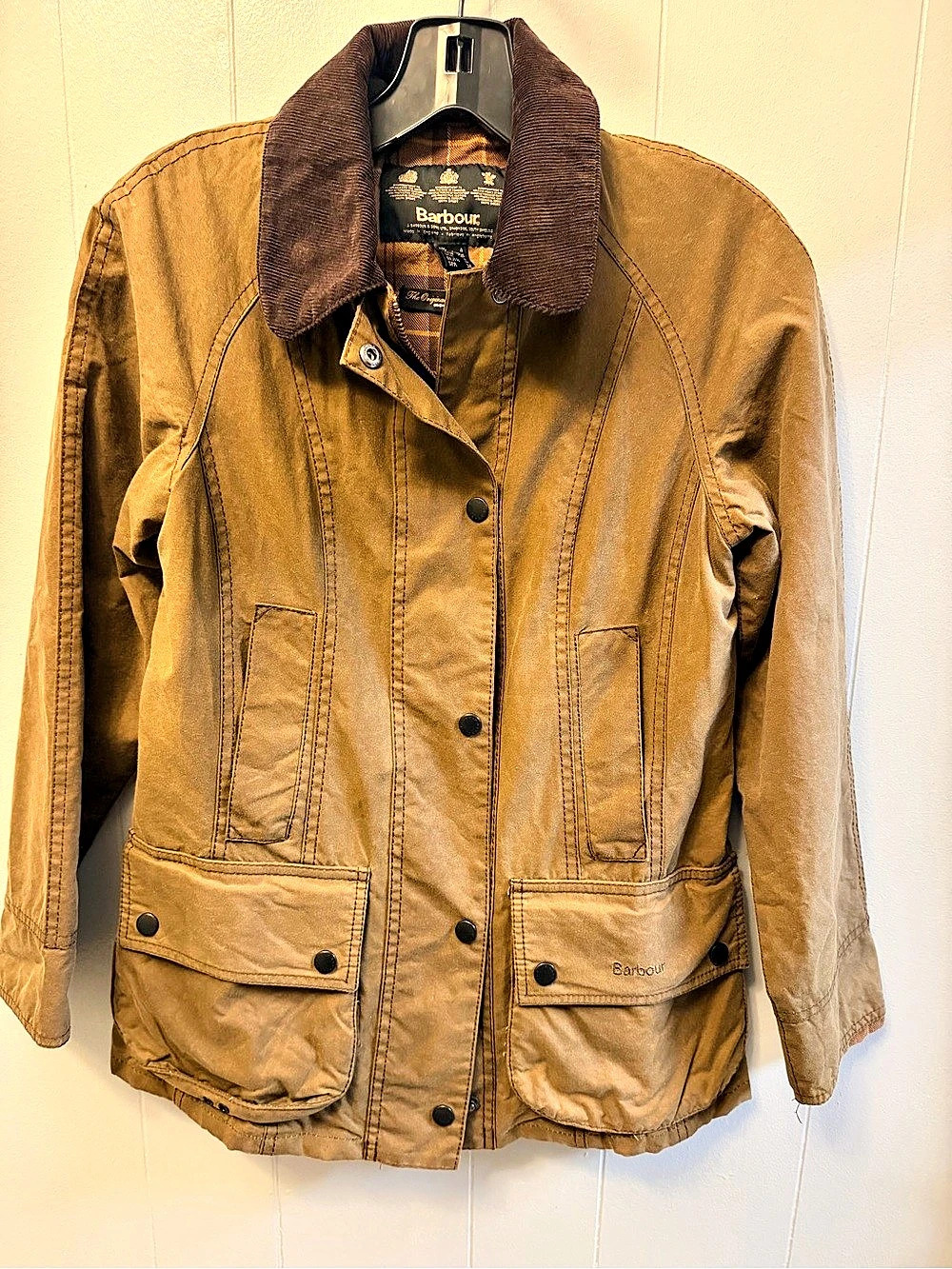 Barbour Original Sapper Jacket Utility Jacket Brown UK 4 US O